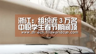 浙江:组织近3万名中职学生春节期间顶岗实习-世界杯投注(图1) 世界杯投注